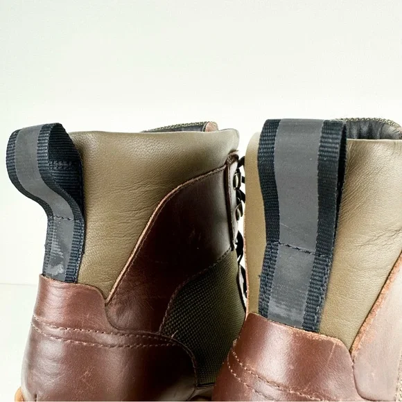 SOREL Brex Heel Lace-Up Waterproof Bootie Tan Size 8.5 - Picture 11 of 16